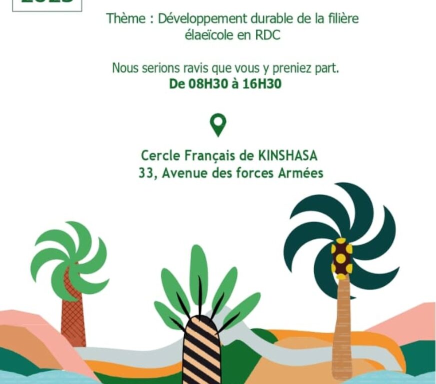 INVITATION TABLE RONDE PALMIER A HUILE 2023